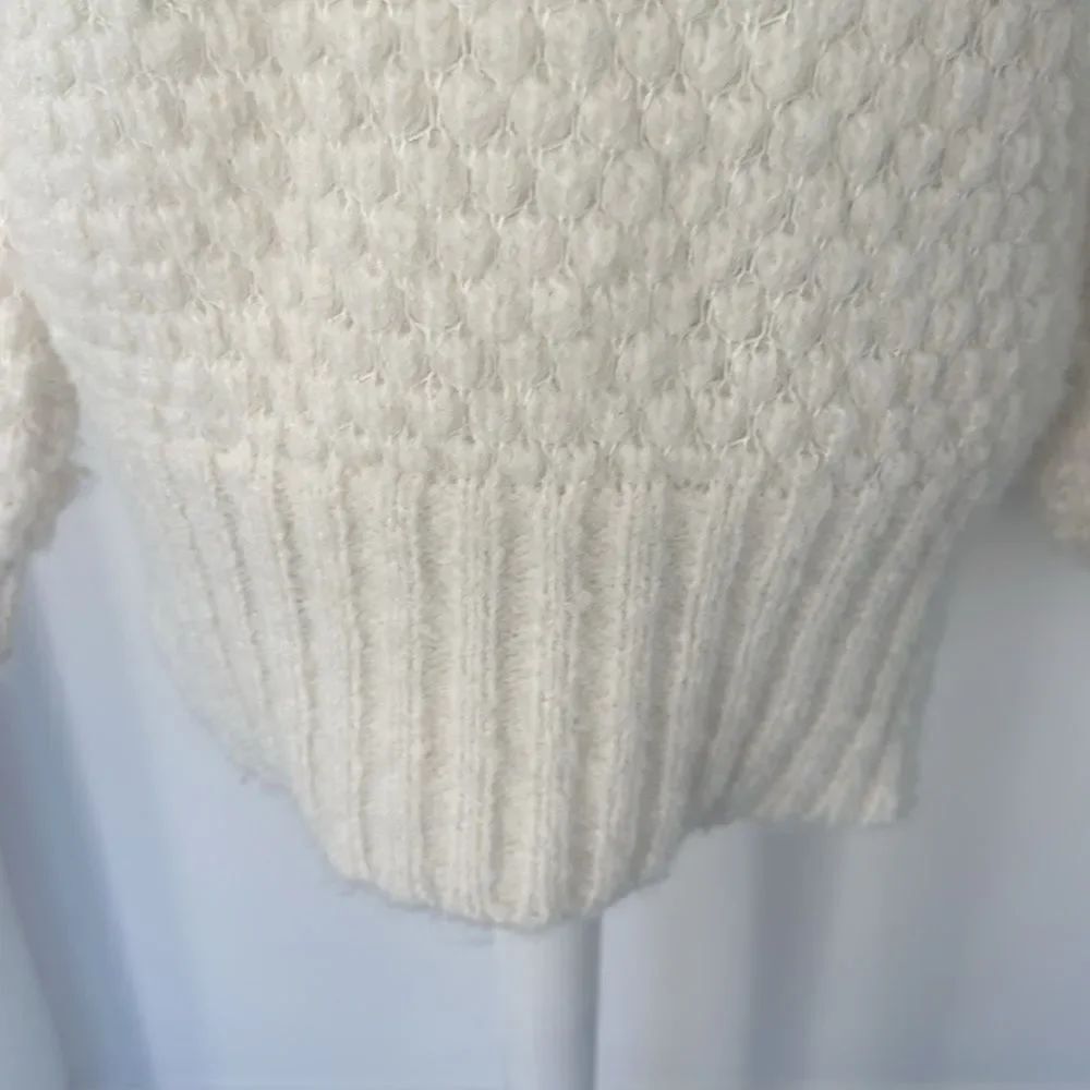 St. Roche Candy Alpaca Sweater-Ivory S - Picture 5 of 9
